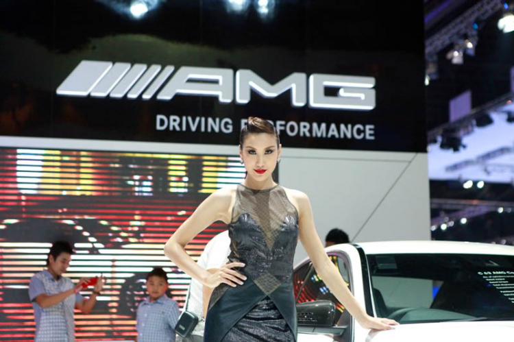 Mercedes benz motor show bangkok 2012