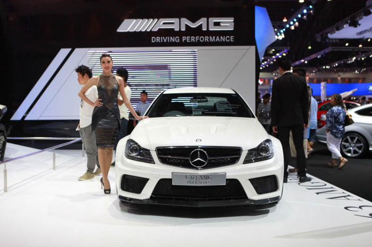 Mercedes benz motor show bangkok 2012 Mercedes benz motor show bangkok 2012
