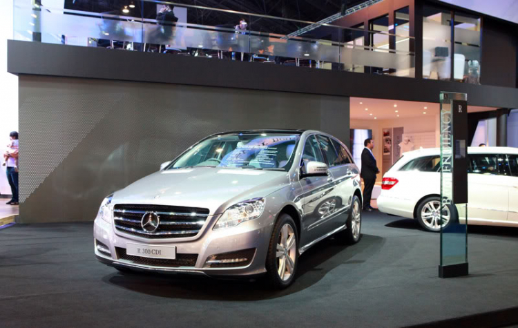 Mercedes benz motor show bangkok 2012