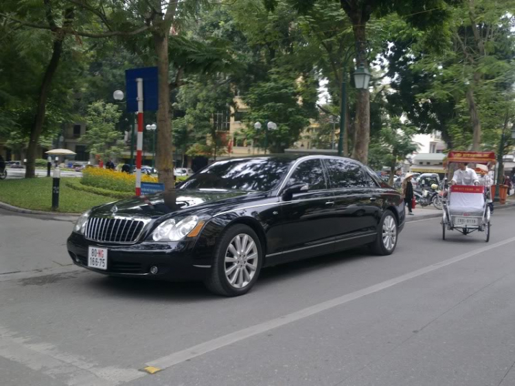 Bộ sưu tập Maybach tại Hà Nội !!!