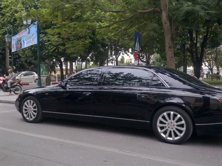 Bộ sưu tập Maybach tại Hà Nội !!!