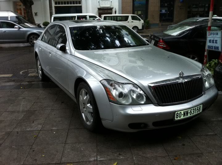 Bộ sưu tập Maybach tại Hà Nội !!!