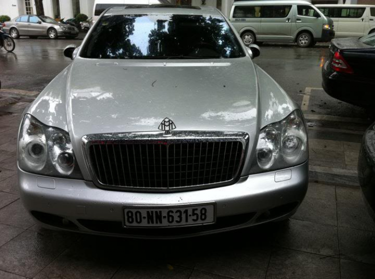 Bộ sưu tập Maybach tại Hà Nội !!!