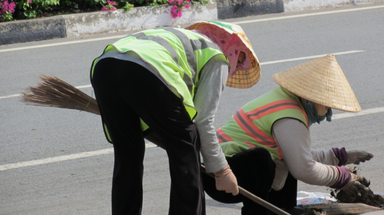 Thong dong một góc đời thường.