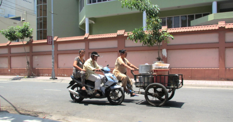 Thong dong một góc đời thường.