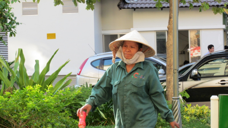 Thong dong một góc đời thường.