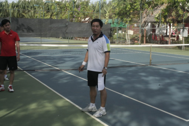 Kết quả và hình ảnh giải tennis Đôi nam KiaFC - 15/04/2012