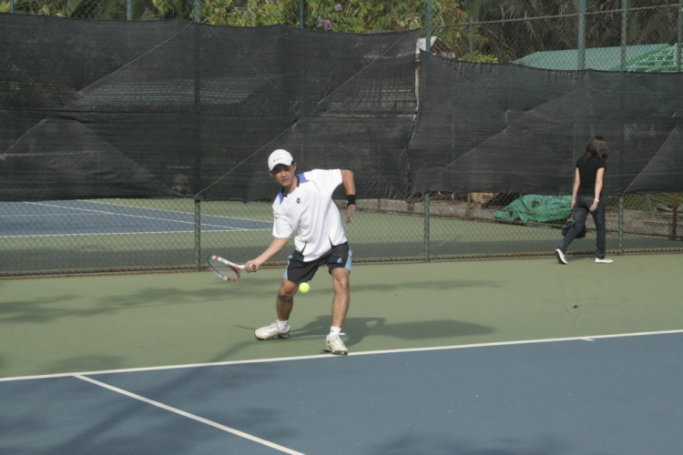 Kết quả và hình ảnh giải tennis Đôi nam KiaFC - 15/04/2012