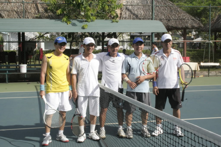 Kết quả và hình ảnh giải tennis Đôi nam KiaFC - 15/04/2012