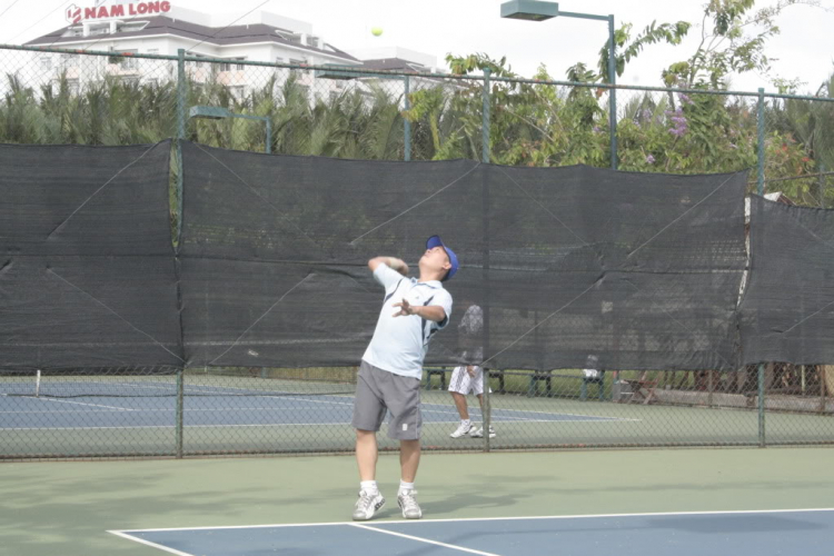 Kết quả và hình ảnh giải tennis Đôi nam KiaFC - 15/04/2012