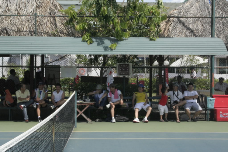 Kết quả và hình ảnh giải tennis Đôi nam KiaFC - 15/04/2012