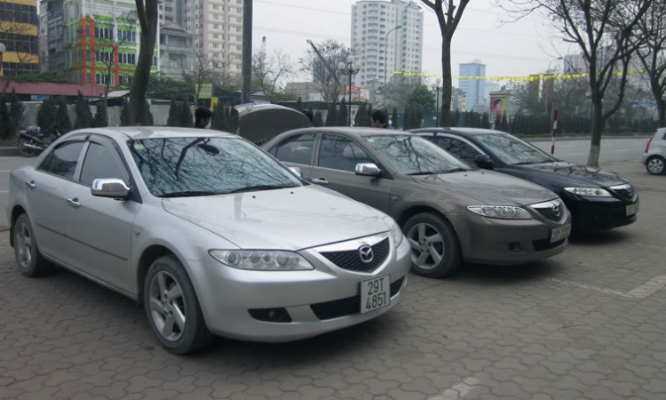 HTX mazda6 hà lội chào các cụ M6 OS