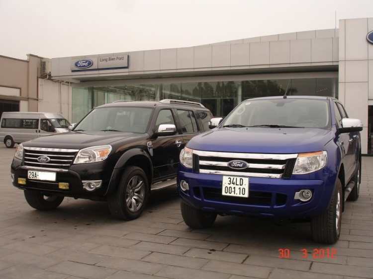 Hình ảnh mới nhất của Ford Ranger 2012