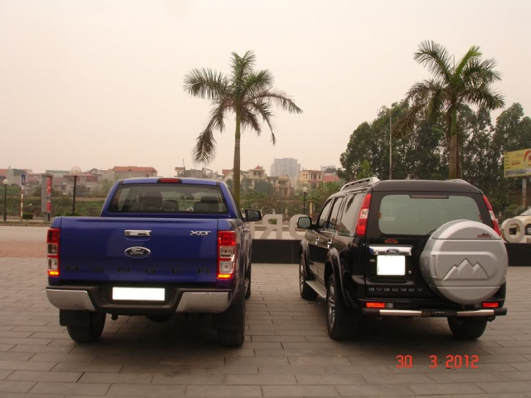 Hình ảnh mới nhất của Ford Ranger 2012