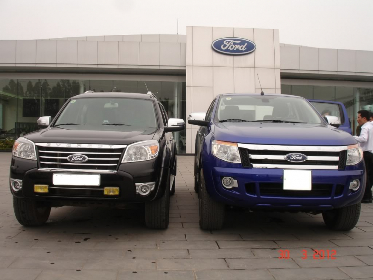 Hình ảnh mới nhất của Ford Ranger 2012