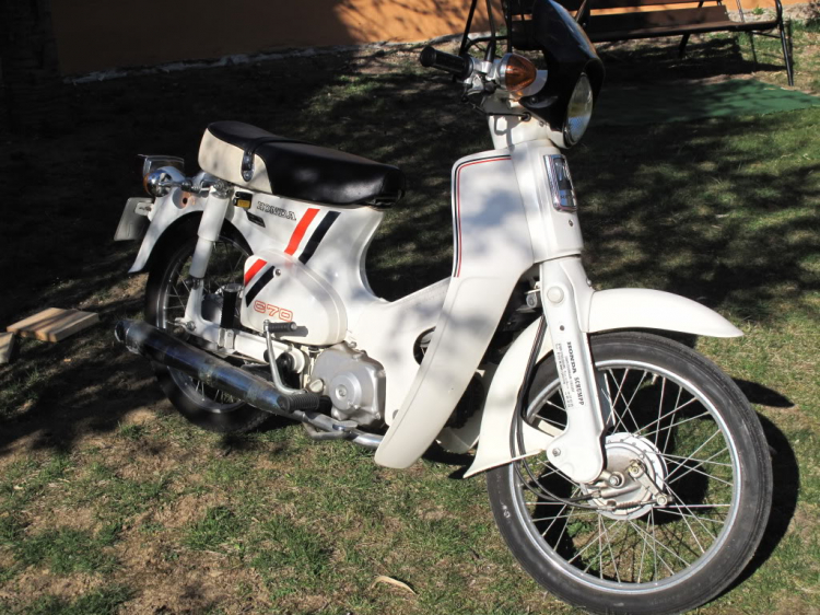 Ảnh Honda Cub đời 81 ..70cc!