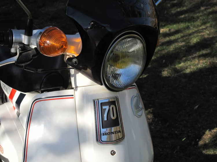 Ảnh Honda Cub đời 81 ..70cc!