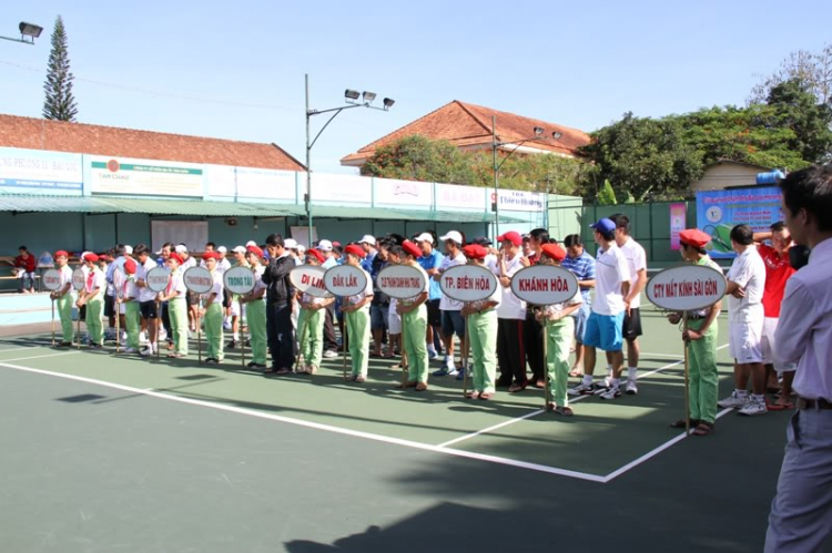 GIẢI TENNIS MỞ RỘNG LẦN THỨ 1 TẠI TP BẢO LỘC