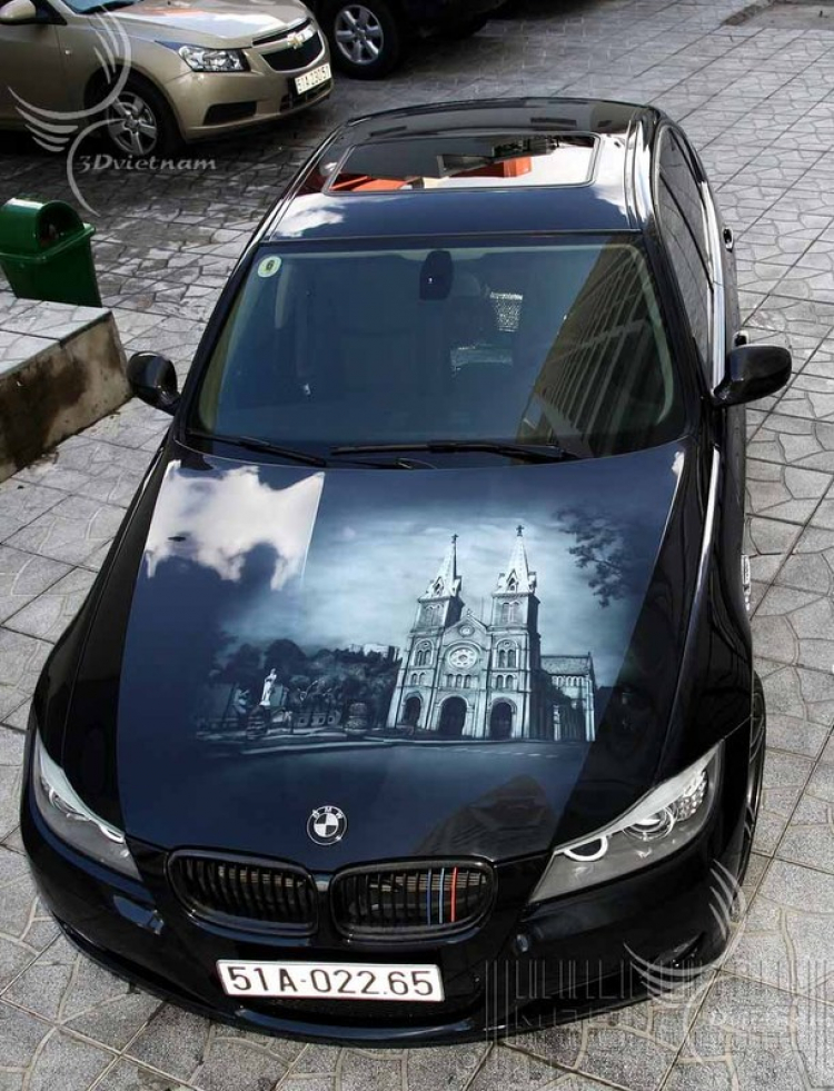 BMW của bác moonriver do em airbrush