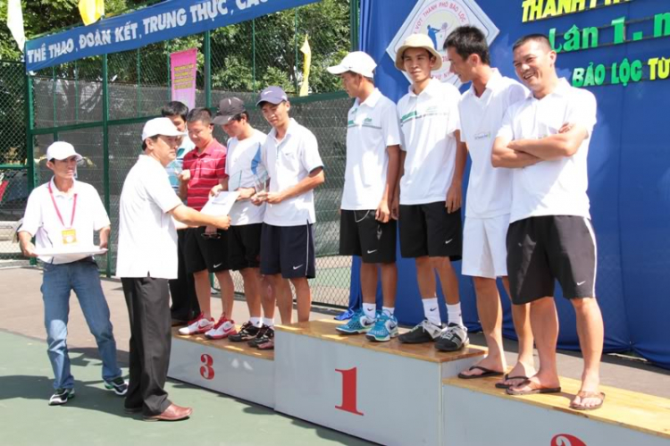 GIẢI TENNIS MỞ RỘNG LẦN THỨ 1 TẠI TP BẢO LỘC