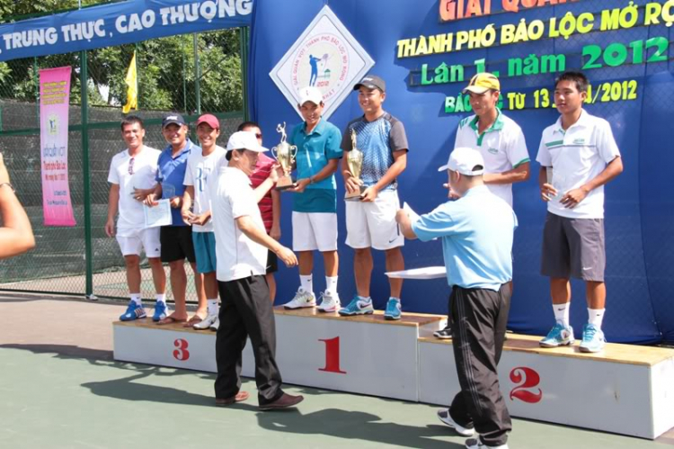 GIẢI TENNIS MỞ RỘNG LẦN THỨ 1 TẠI TP BẢO LỘC