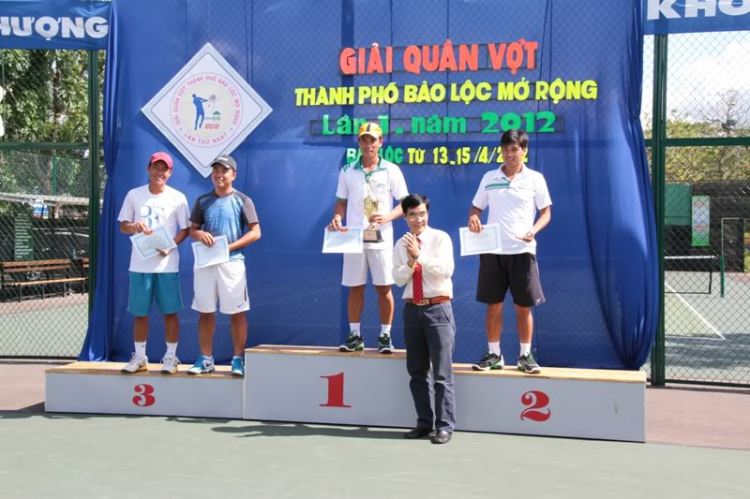 GIẢI TENNIS MỞ RỘNG LẦN THỨ 1 TẠI TP BẢO LỘC