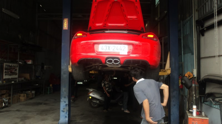 Đổi màu porsche boxster Đổi màu porsche boxster