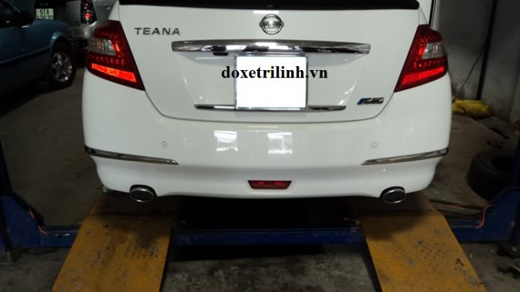 Nissan teana độ pô Marco