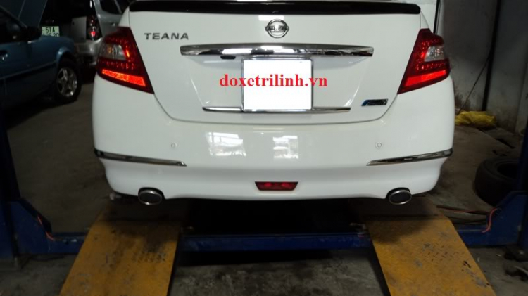 Nissan teana độ pô Marco