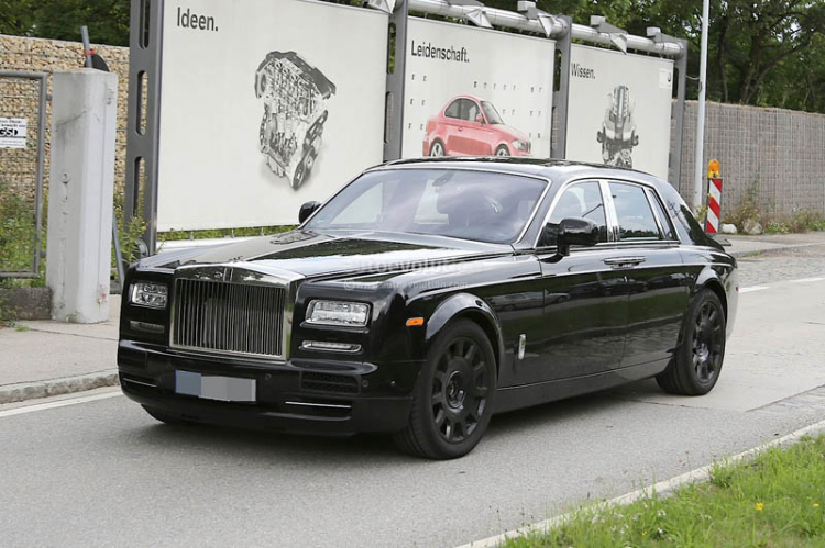 Lộ hình ảnh Rolls-Royce Phantom thế hệ mới