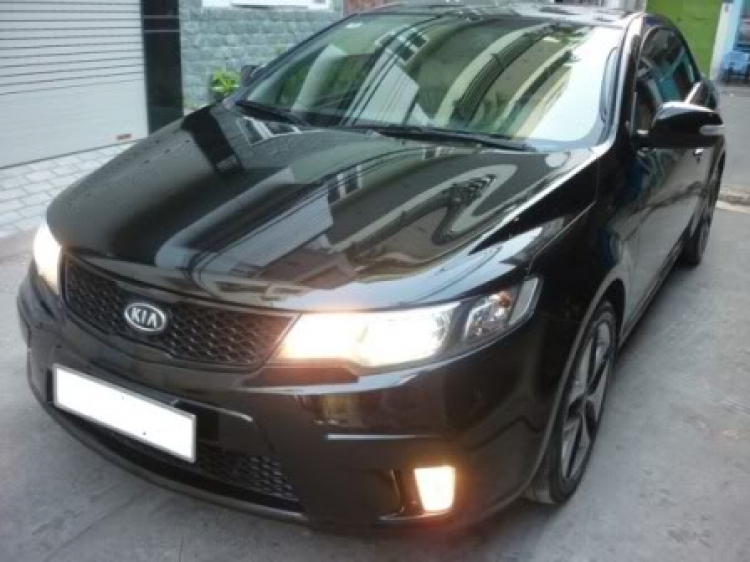 KIA KOUP BLACK - Xin nhập hội