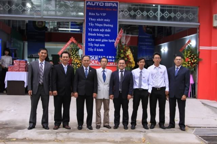 Chúc mừng các bác FI khai trương Công ty Cổ phần Liqui Moly Việt Nam Chúc mừng các bác FI khai trương Công ty Cổ phần Liqui Moly Việt Nam