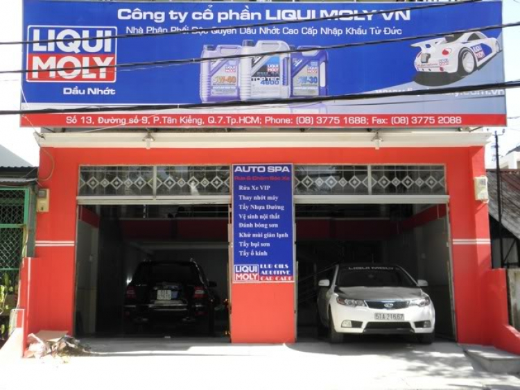 Chúc mừng các bác FI khai trương Công ty Cổ phần Liqui Moly Việt Nam Chúc mừng các bác FI khai trương Công ty Cổ phần Liqui Moly Việt Nam