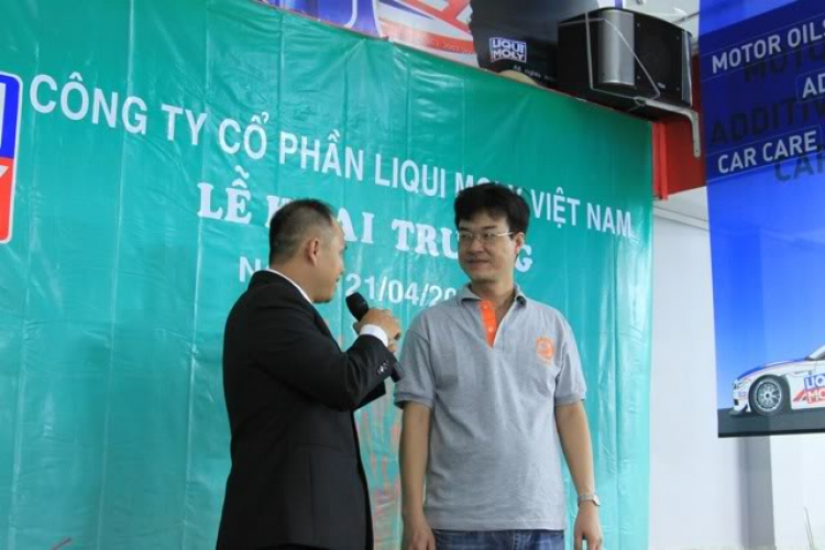 Chúc mừng các bác FI khai trương Công ty Cổ phần Liqui Moly Việt Nam