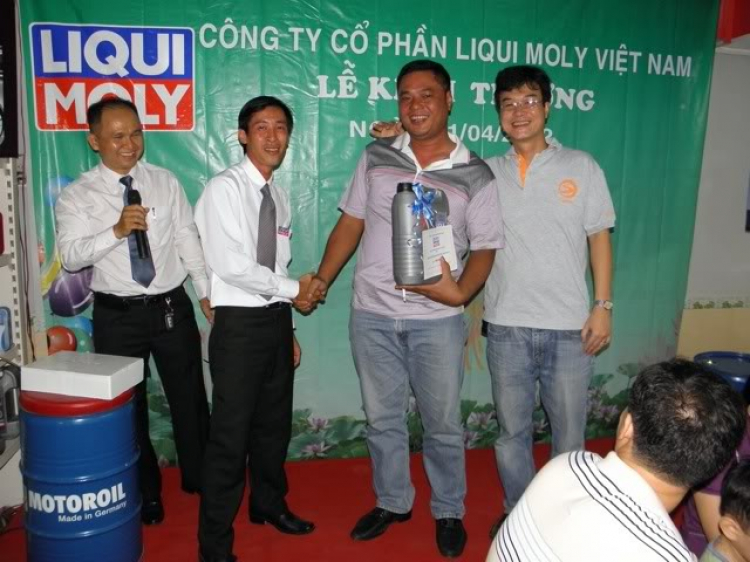 Chúc mừng các bác FI khai trương Công ty Cổ phần Liqui Moly Việt Nam