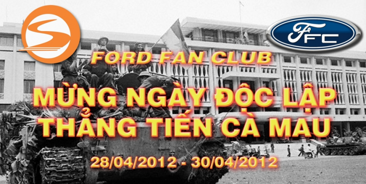 FFC CARAVAN GIẢI PHÓNG MŨI CÀ MAU 28/4 - 30/4