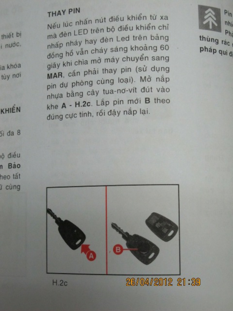 Chìa khóa Fiat Chìa khóa Fiat