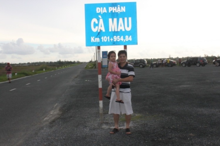 Hình ảnh chặng đường Thẳng Tiến Cà Mau 30.04-01.05.2012
