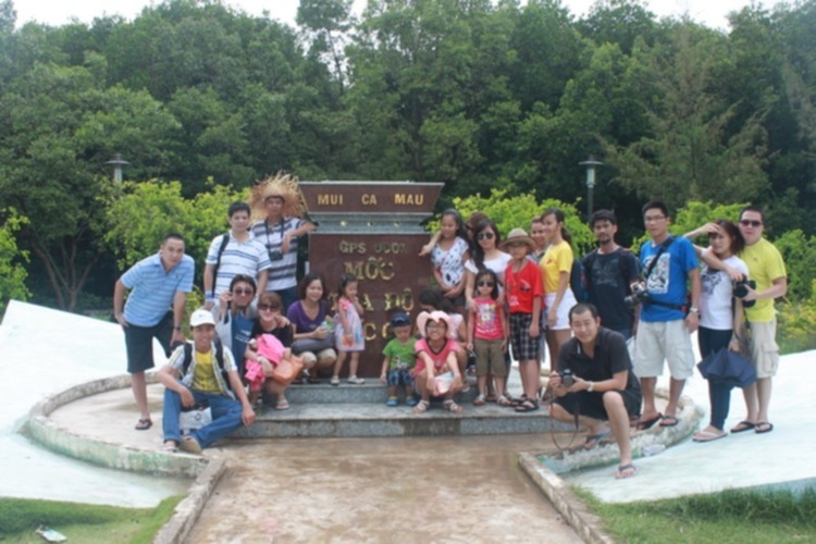 Hình ảnh chặng đường Thẳng Tiến Cà Mau 30.04-01.05.2012
