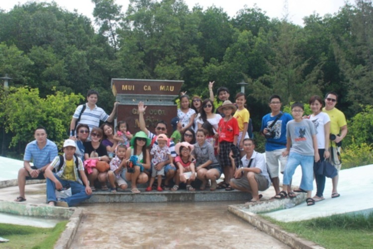 Hình ảnh chặng đường Thẳng Tiến Cà Mau 30.04-01.05.2012