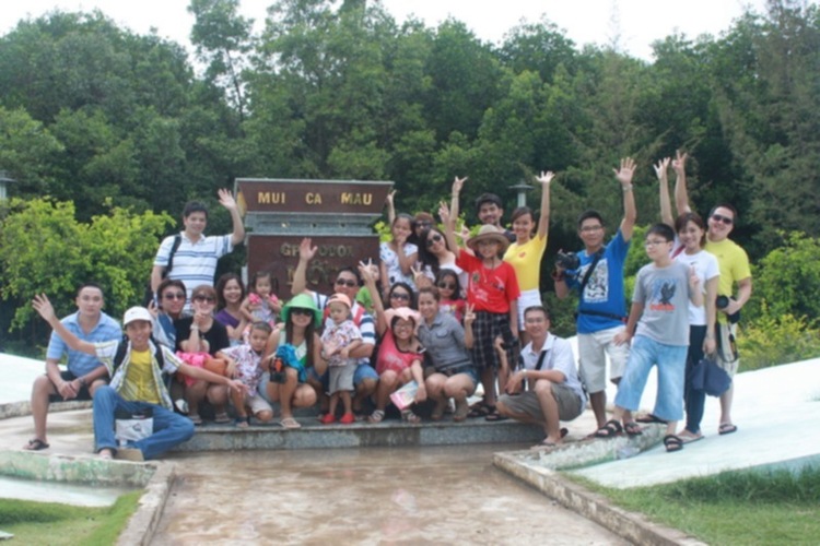 Hình ảnh chặng đường Thẳng Tiến Cà Mau 30.04-01.05.2012