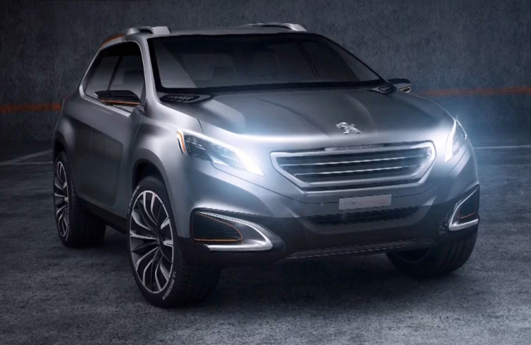 Peugeot crossover concept 2012