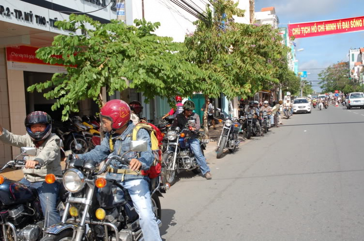 THành lập Hội những người mê và chơi xe Motor Honda LA 250cc