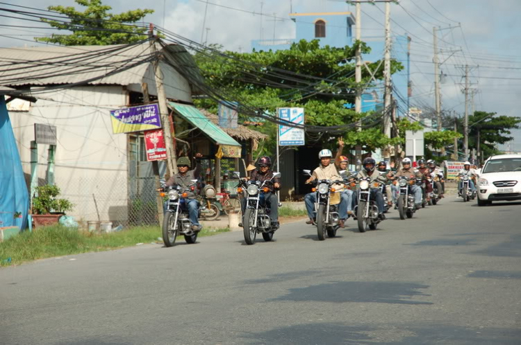 THành lập Hội những người mê và chơi xe Motor Honda LA 250cc