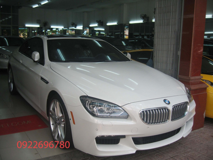 BMW 650i 2012 màu trắng đầu tiên tại VN