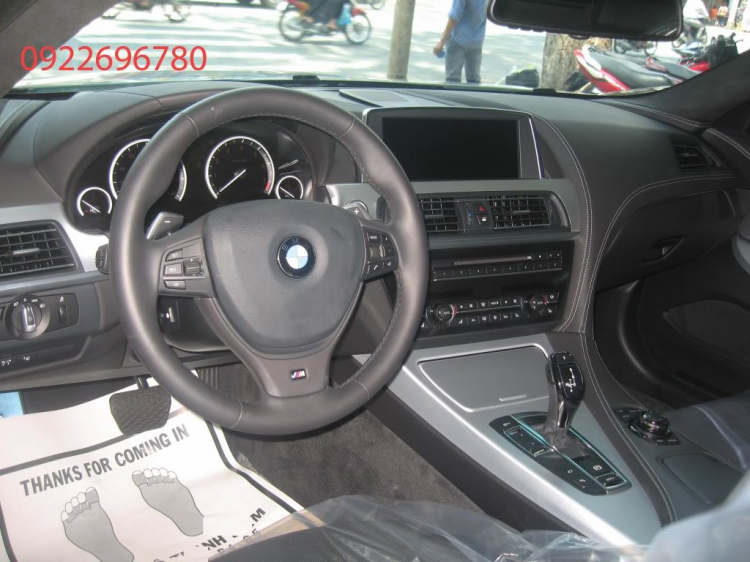 BMW 650i 2012 màu trắng đầu tiên tại VN