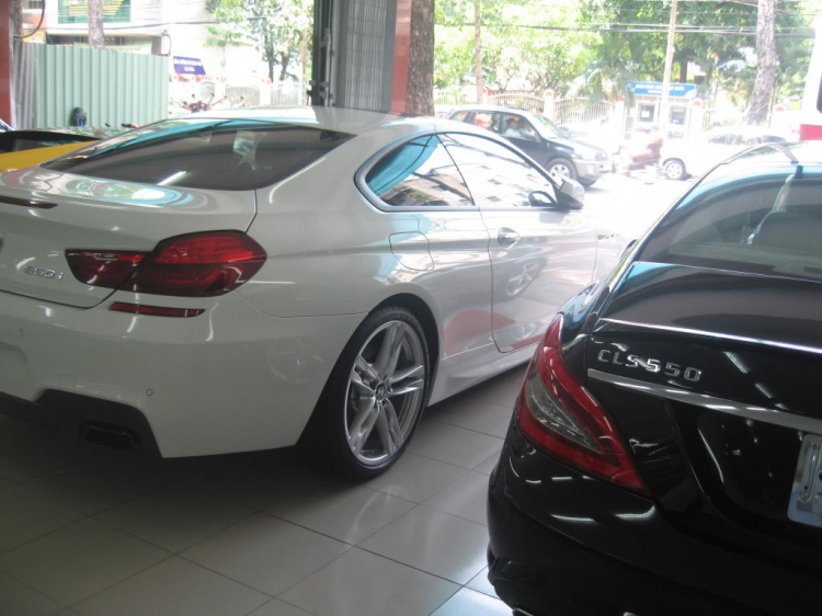 BMW 650i 2012 màu trắng đầu tiên tại VN