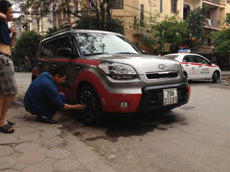 em quảng cáo KIA SOUL 4U !