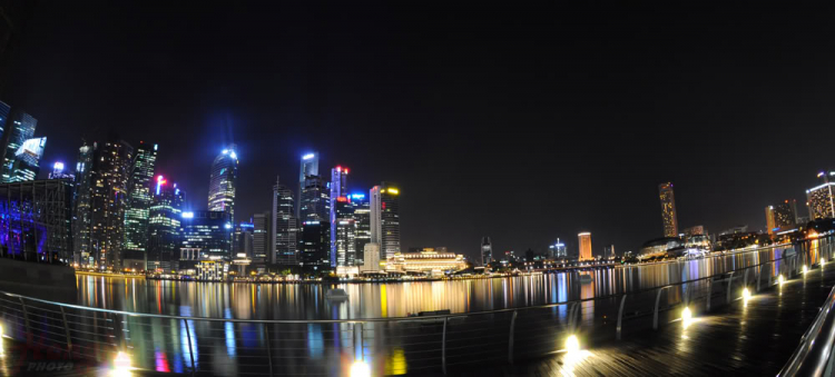 Hình ảnh đẹp ở Singapore & Malaysia dưới Fisheye lens