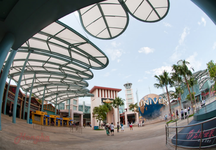 Hình ảnh đẹp ở Singapore & Malaysia dưới Fisheye lens